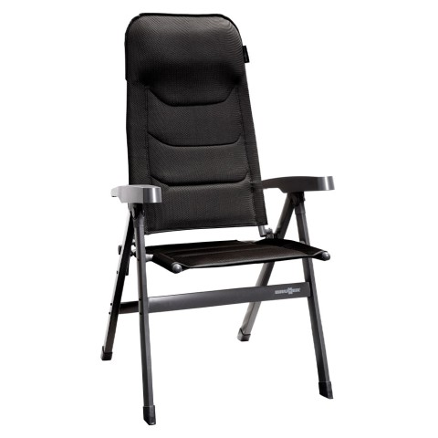 Chaise de camping pliable avec accoudoirs pour jardin extérieur Straal M Brunner Promotion