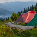 Opvouwbaar draagbaar campingbed 60x185 cm ligbed Leiskite Verkoop