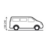 Auvent gonflable universel pour voiture et van Advantourer A.I.R. TECH Brunner Caractéristiques