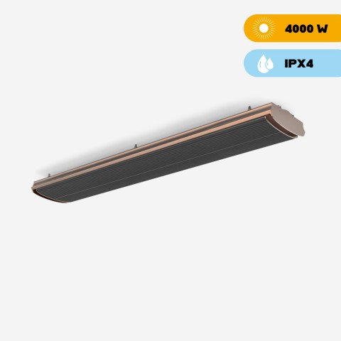 Chauffage industriel infrarouge 4000W sans émission lumineuse 380V Marnis Promotion
