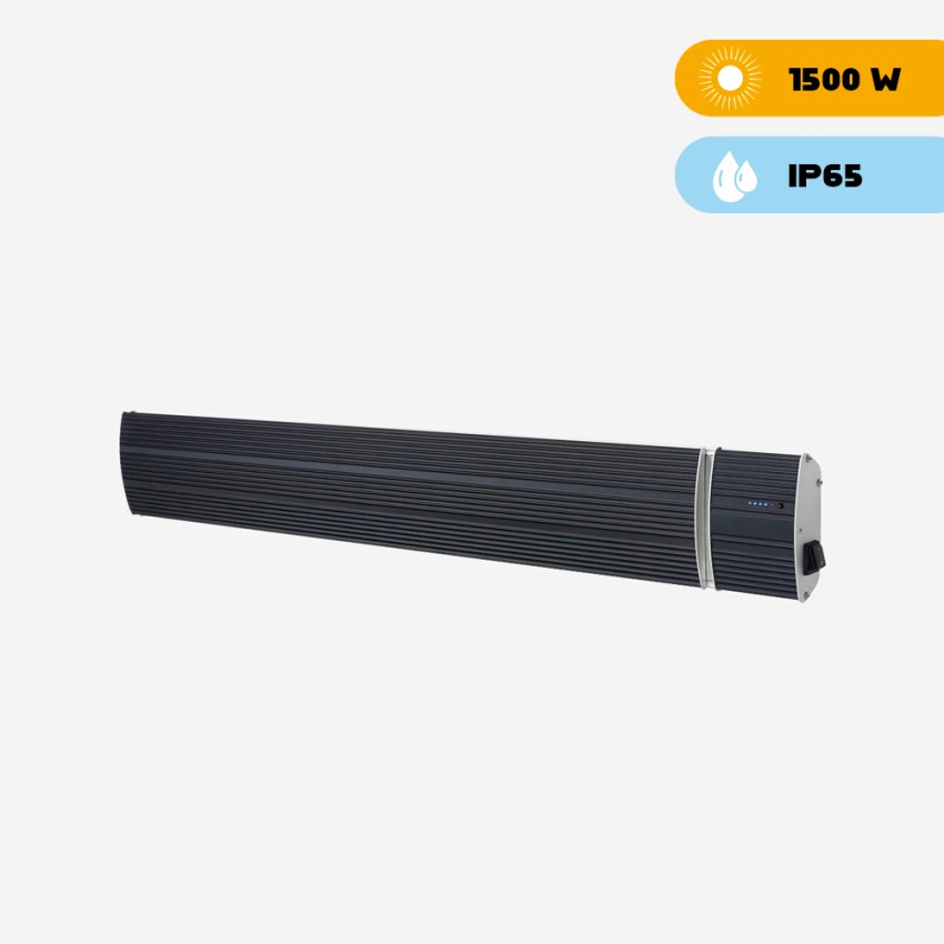 Radiateur infrarouge sans émissions lumineuses chauffage WiFi 1500W Laver M Promotion