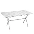Opvouwbare campingtafel 140x81cm Silver Gapless Level 6 Brunner Aanbieding