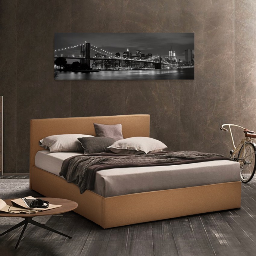 Tweepersoons bed Basel King met opbergruimte 160x190 cm Keuze