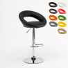 Tabouret de bar cuisine industriel pivotant réglable en hauteur repose-pieds Chicago Choix