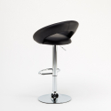 Tabouret de bar cuisine industriel pivotant réglable en hauteur repose-pieds Chicago 