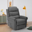 Elektrische relax fauteuil verwarmde masserende liftstoel met wielen Victoria 