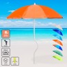 Parasol de plage 180 cm coupe-vent anti UV Prometeo Girafacile Caractéristiques