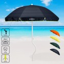 Parasol de plage GiraFacile 200 cm coton pêche Artemide Choix