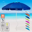 Parasol de plage léger visser protection uv GiraFacile 200 cm Ermes Réductions