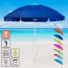 Parasol de plage léger visser protection uv GiraFacile 200 cm Ermes Réductions