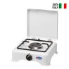 Réchaud de cuisine portable à gaz GPL méthane 1 brûleur 5321BGPS CF Parker Vente