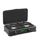 Réchaud 2 feux gaz GPL méthane usage domestique 5326GPS CF Parker 