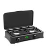 Réchaud 2 feux gaz GPL méthane usage domestique 5326GPS CF Parker 