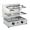 RVS gasfornuis 2-pits LPG aardgas 200ACCGPS CF Parker Voorraad