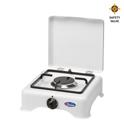Réchaud de cuisine portable à gaz GPL méthane 1 brûleur 5321BGPS CF Parker Promotion