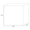 Professionele gaskookplaat roestvrij staal 1 brander 20kW SP6050LMIR Parker Aanbod