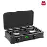 Réchaud 2 feux gaz GPL méthane usage domestique 5326GPS CF Parker 