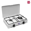 Réchaud à gaz de camping 2 feux double couronne 2002BGP/C CF Parker Remises