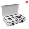 Réchaud à gaz de camping 2 feux double couronne 2002BGP/C CF Parker Remises
