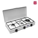 Réchaud de camping à gaz 3 brûleurs double couronne 5328BGP/C CF Parker Remises