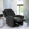 Fauteuil relax électrique chauffant massant releveur et roues Isabel Réductions