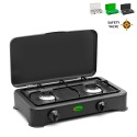 Réchaud 2 feux gaz GPL méthane usage domestique 5326GPS CF Parker 