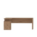 Bureau d'angle moderne en bois 3 tiroirs New Selina WD Catalogue