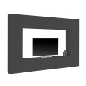 Moderne woonkamerset voor tv met 2 hangende kasten Note Mold Aanbod