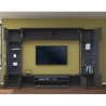 Moderne zwevende tv-meubel met 2 vitrinekasten Sultan RT Catalogus
