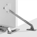 Moderne witte woonwand met zwevende tv-kast Stady WH Keuze