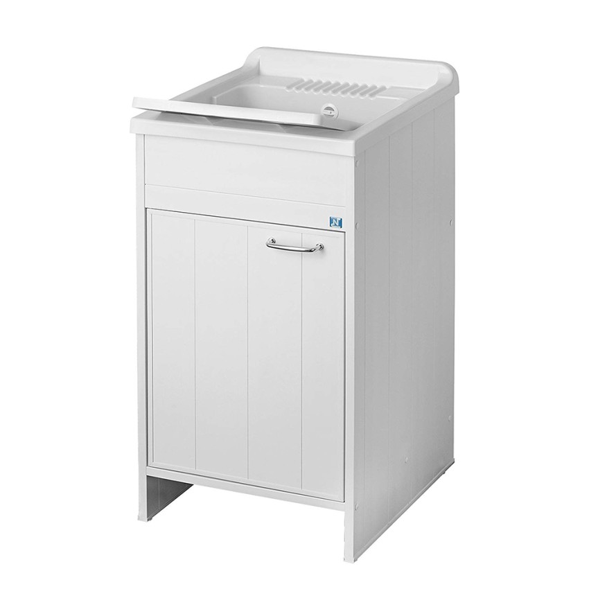 Wasmobiel 45x50cm wit wasbak met wasplank 9006K Negrari Aanbieding Wasmobiel 45x50cm wit wasbak met wasplank 9006K Negrari Aanbieding