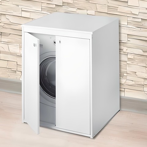 Meuble de machine à laver extérieur 70x60x94cm PVC 5012P Onda Negrari Promotion