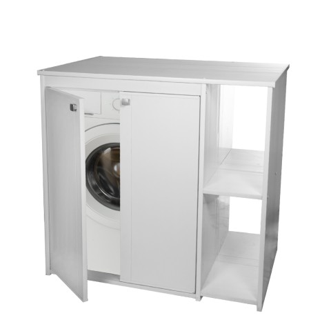 Housse de machine à laver pour mobile blanc extérieur 2 compartiments en PVC 5012PRO Negrari Promotion