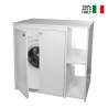 Housse de machine à laver pour mobile blanc extérieur 2 compartiments en PVC 5012PRO Negrari Vente