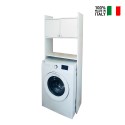 Ruimtebesparend wasmachine-omhuiskastje met 2 deuren Marsala 5016P Negrari Verkoop