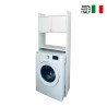 Mobile cache-machine à laver gain de place armoire 2 portes Marsala 5016P Negrari Vente