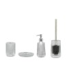 Accessoires de salle de bain porte-brosses porte-savon distributeur en verre Retro Vente