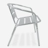 Aluminium stoel met armleuningen Sunday Aanbod