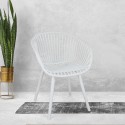 Moderne stoel Philis met armleuningen voor tuin, keuken of eetkamer Catalogus