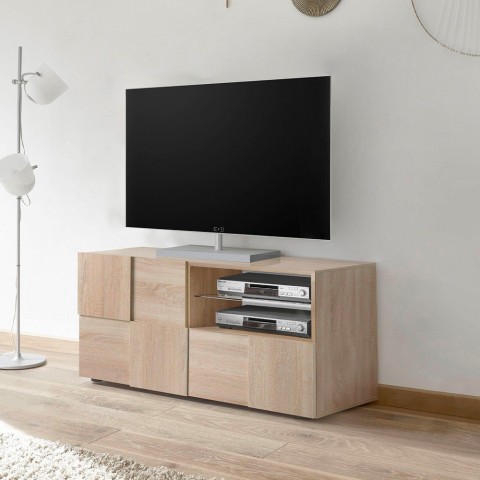 121cm meuble TV en chêne...