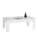 Witte Glanzende Salontafel 65x122cm Reef Prisma Korting