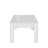 Witte Glanzende Salontafel 65x122cm Reef Prisma Catalogus