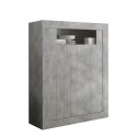 Buffet haut moderne 2 portes béton Sior Ct Urbino Offre