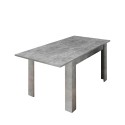 Moderne uitschuifbare eettafel 90x137-185 cm betonlook Fold Urbino Aanbod