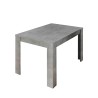 Moderne uitschuifbare eettafel 90x137-185 cm betonlook Fold Urbino Korting