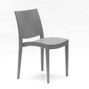Chaise en polypropylène pour salle à manger bar et restaurant Grand Soleil Trieste Choix