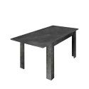 Uitschuifbare moderne design tafel 90x137-185 cm zwart hout Diogo Urbino Aanbod