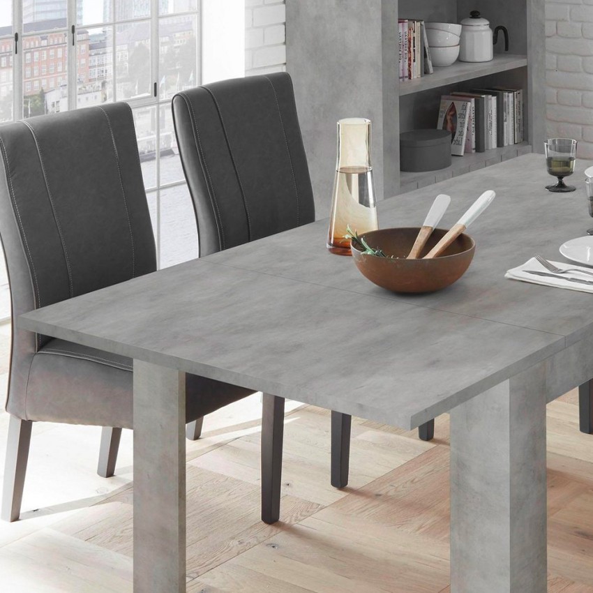 Verlengstuk 48 cm voor eettafel Icaro 180x90 cm beton grijs Urbino Aanbieding Verlengstuk 48 cm voor eettafel Icaro 180x90 cm beton grijs Urbino Aanbieding
