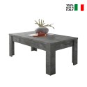 Morris Urbino moderne zwarte salontafel low lounge 65x122cm Verkoop