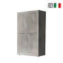 Buffetkast woonkamer hoog dressoir keuken van hout 4 deuren Novia Pc Basic Verkoop